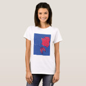 Mermaid Cat T-shirt (Voorkant volledig)
