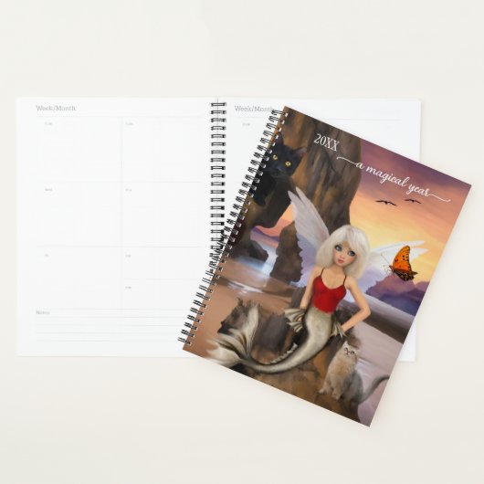 Mermaid Cats Imaginaire surréaliste (Devant avec enveloppe)