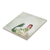 Mermaid Ceramic Tile Tegeltje (Zijkant)