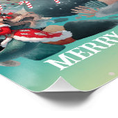 Mermaid Christmas Glossy Poster Perfect Poster (Hoek)