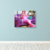 Mermaid Coney Island Canvas Afdruk (Insitu (Houten vloer))