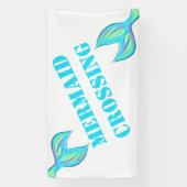 Mermaid Crossing Spandoek (Verticaal)