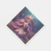 Mermaid Crown Servet (Hoek)