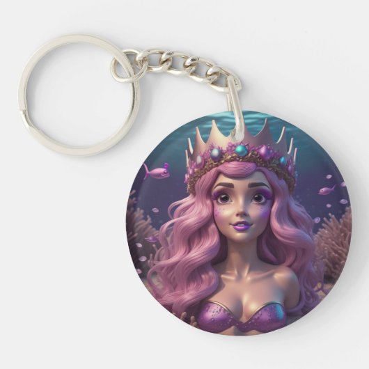 Mermaid Crown Sleutelhanger (Voorkant)