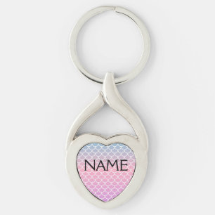 Mermaid Custom Name sleutelhanger - jouw naam toev