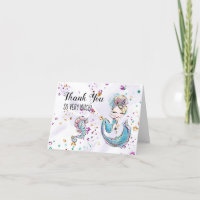 *~* Mermaid Cute Zee Horse Baby shower Hartelijk d