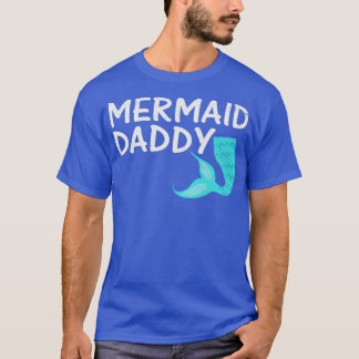 Mermaid Dad Shirt Mannen Merdad Gift