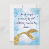 Mermaid Dankuwel kaarten (Voorkant)