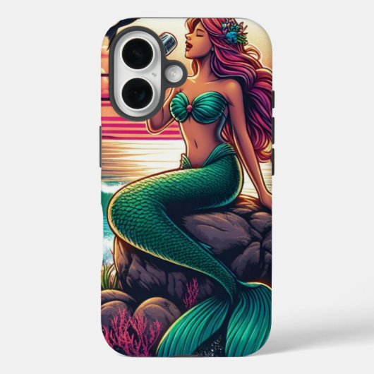 🌊 Mermaid Design Hoesje ✨ (Achterkant)