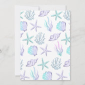 Mermaid Dive in Vijf Vijfde Dag Partij Kaart (Achterkant)