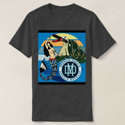 MERMAID DOMAINE MERMAID PARADISE TSHIRT (Design devant)