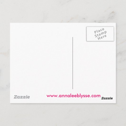 Mermaid Dream Briefkaart (Achterkant)