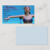 Mermaid Dreams Carte de visite (Devant / Derrière)