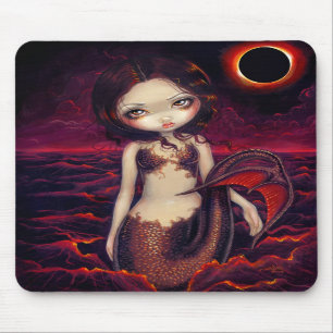 "Mermaid Eclipse" Mousepad Muismat
