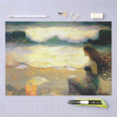 Mermaid en Golden Zee Sprites Tissuepapier (Craft)