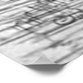 Mermaid en Seahorse Poster (Hoek)