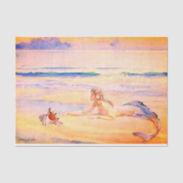 Mermaid en Shell Tissuepapier