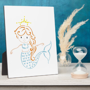 Mermaid Fairy Fotoplaat