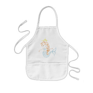 Mermaid Fairy Kinder Schort