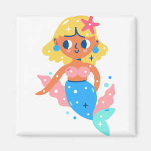 Mermaid fairy magneet