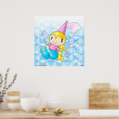 Mermaid Fairy Princess print (Keuken)