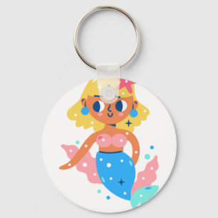 Mermaid fairy sleutelhanger