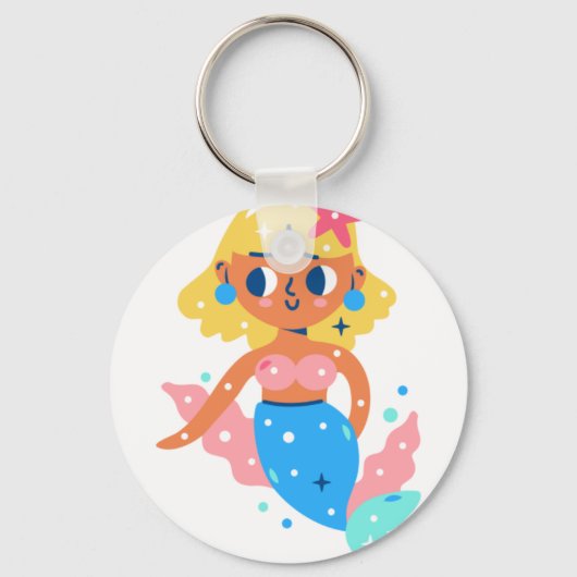 Mermaid fairy sleutelhanger (Voorkant)