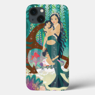 Mermaid Family iPhone 13 Hoesje