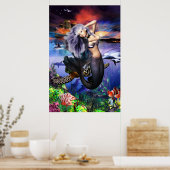 Mermaid Fantasea Poster (Keuken)