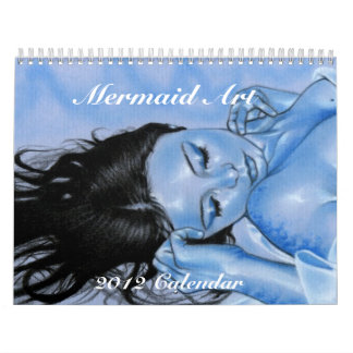 Mermaid Fantasy Art 2012 Agenda Kalender