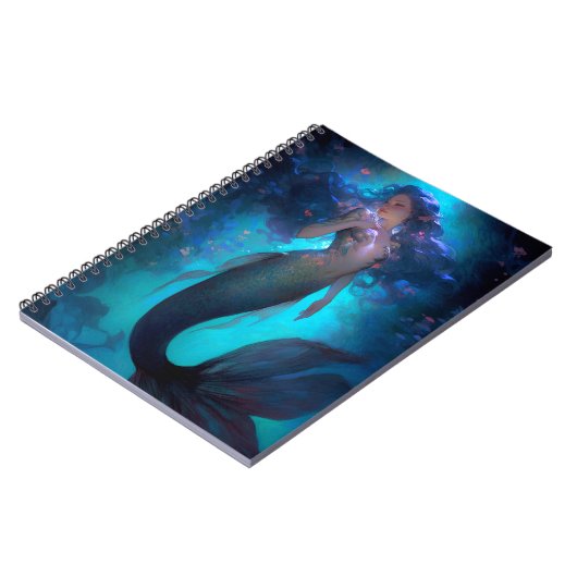 Mermaid Fantasy Art Notitieboek (Linkerzijde)