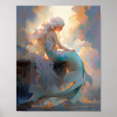 Mermaid Fantasy Art Poster (Voorkant)