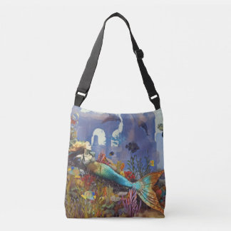 Mermaid Fantasy Crossbody Tas