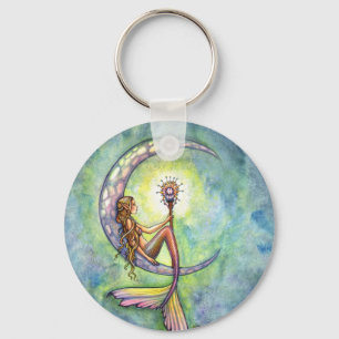 Mermaid Fantasy Fairy Art van Molly Harrison Sleutelhanger