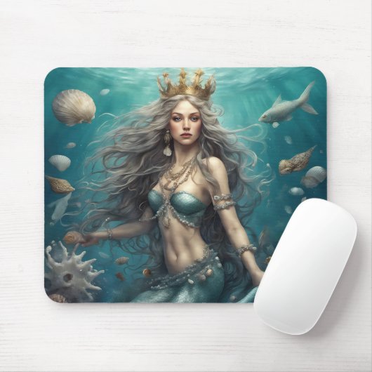 Mermaid Fantasy Muismat (Met muis)