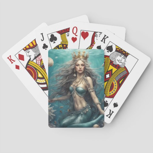 Mermaid Fantasy Pokerkaarten (Achterkant)