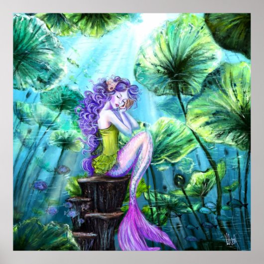Mermaid Fantasy Poster (Devant)