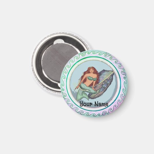 Mermaid Fish Lure Magneet (Voorkant / Achterkant)