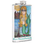 Mermaid Flask Heupfles (Rechts)