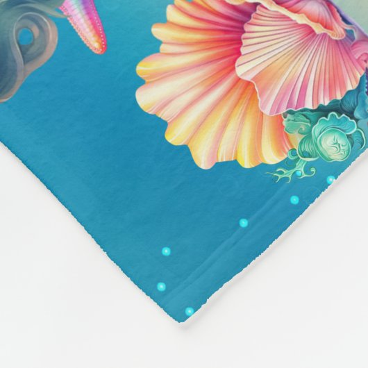 Mermaid Fleece Blanket (Hoek)