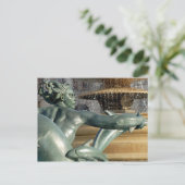 Mermaid Fountain Briefkaart (Staand voorkant)