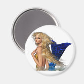 Mermaid Fridge Magnet Magneet (Voorkant / Achterkant)