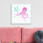 Mermaid Friends V Canvas Afdruk (Insitu (Woonkamer))