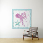 Mermaid Friends V Wandkleed (In situ)