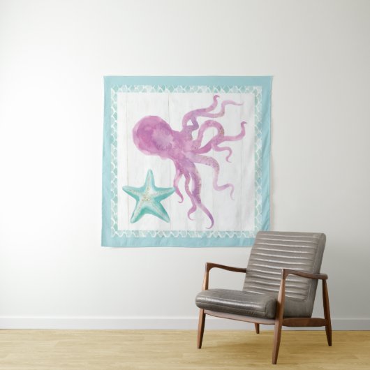 Mermaid Friends V Wandkleed (In situ)