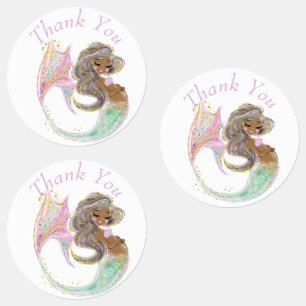 Mermaid Future mama Baby shower. Onder het Zee Labels