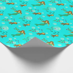 Mermaid Gift Wrap Cadeaupapier
