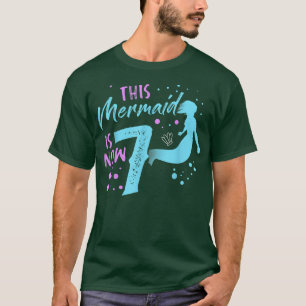 Mermaid Gifts voor Tiener Seashell Girls 7 T-shirt