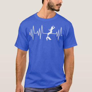 Mermaid Girl Heartbeat Mermaid Girl-liefhebbers Gi T-shirt