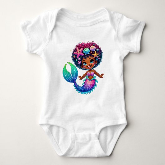 Mermaid Girl Romper (Voorkant)
